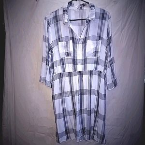 Faded Glory plaid blouse